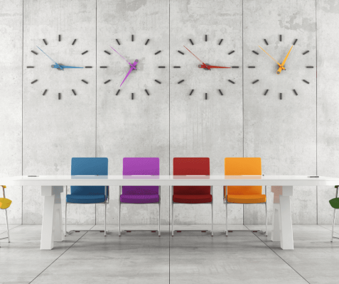 fauteuils de bureau colorés